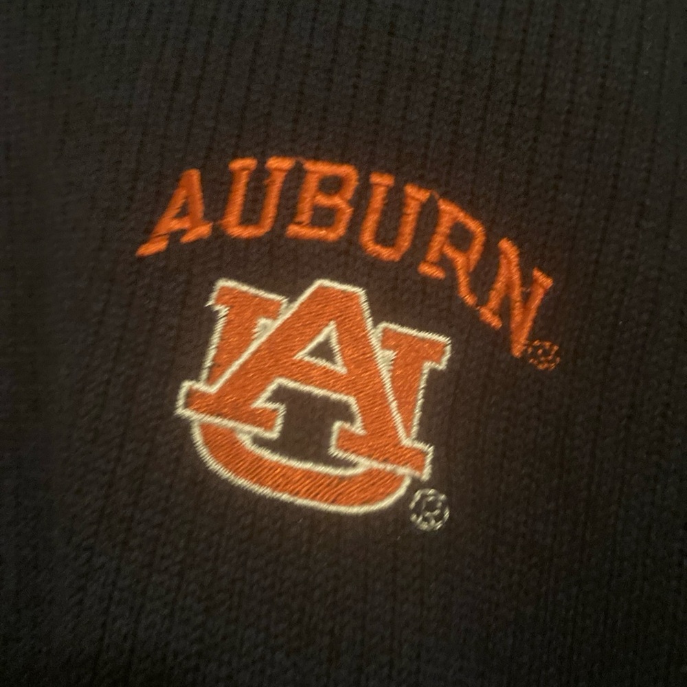 AUBURN UNIVERSITY 1/4 ZIP SWEATSHIRT xl - Picture 2 of 6